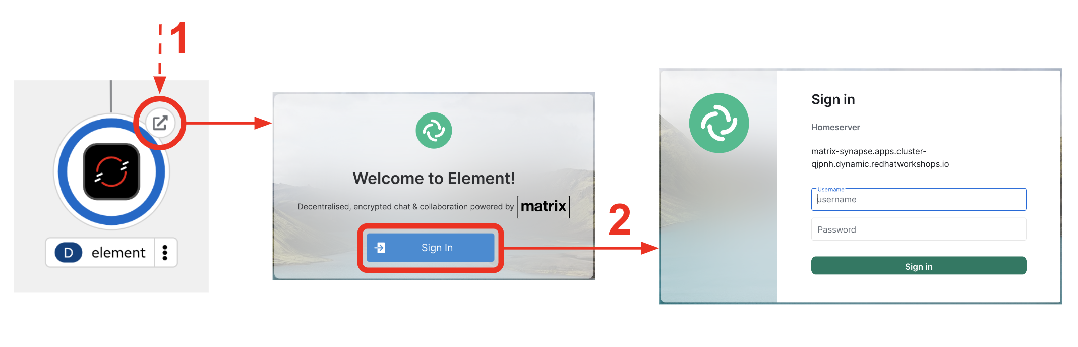 18 demo matrix onboarding