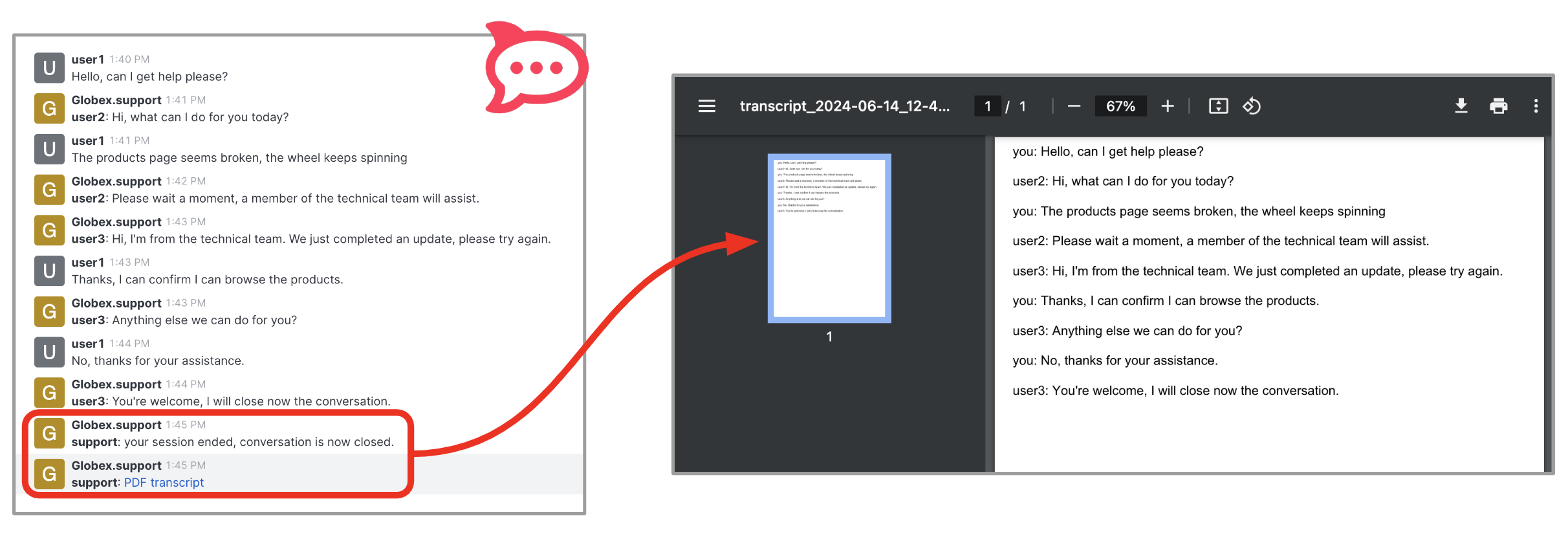 26 demo rchat transcript