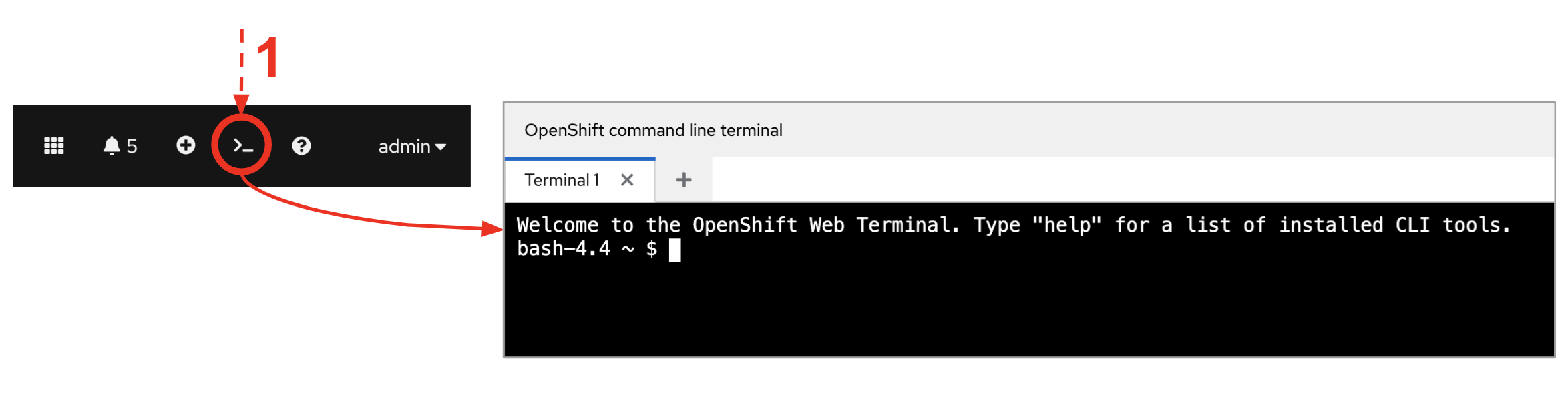 35 demo terminal open
