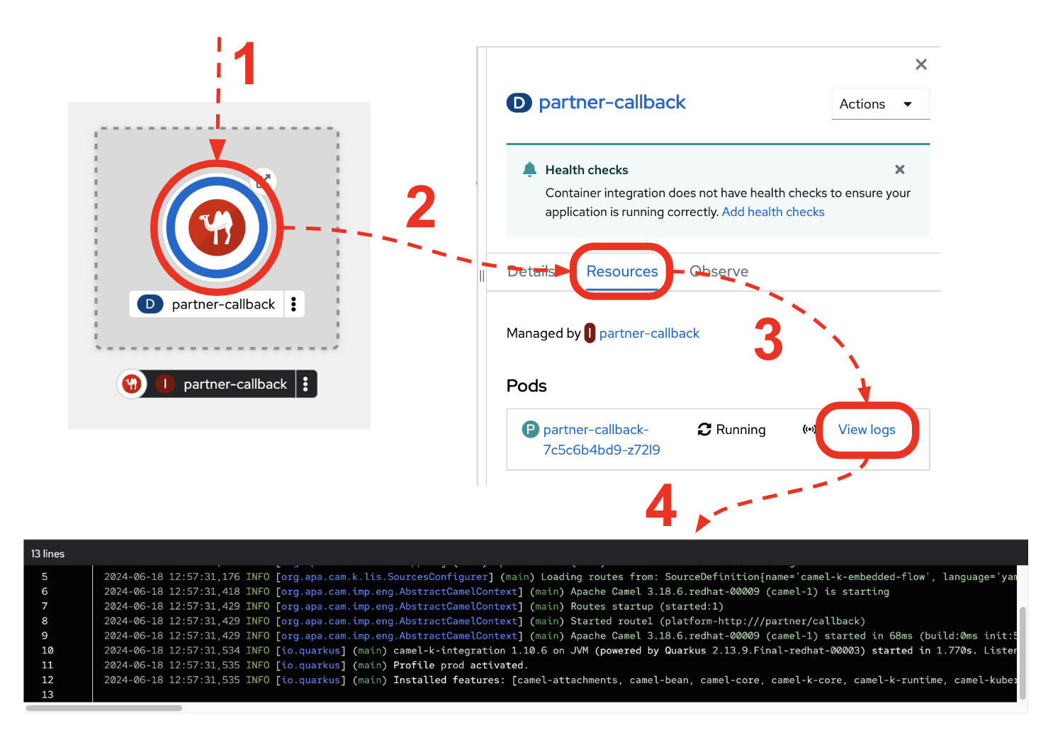 36 demo partner callback logs