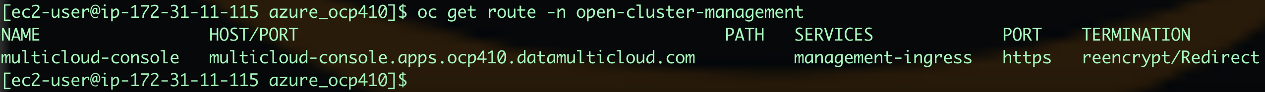 RHACM Host